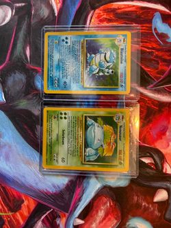 Blastoise Base Set (Unlimited) Holo Rare +Venusaur