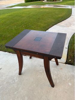 27 Inch High X 30 Inch Long X 23 Inch Deep All Wood Table
