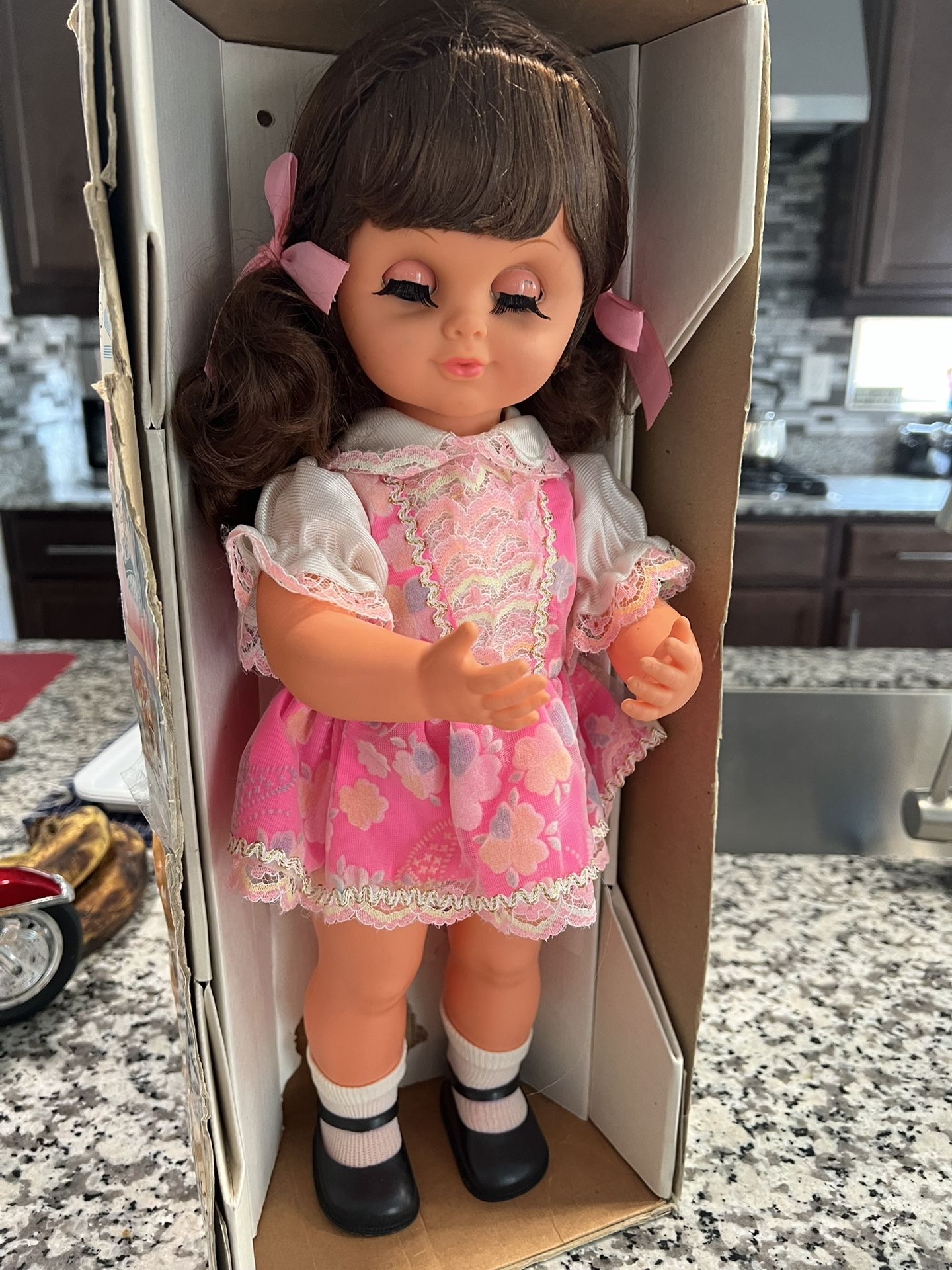 ANTIQUE MUSICAL DOLL