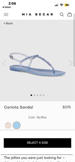Mia becar diamond sandles 8.5