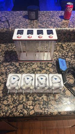 Ecotech Versa 4 pump dosing, acrylic dosing container, salt water, fish tank, corals, aquarium, dosing