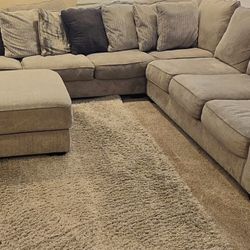 Large Gray Sectional 