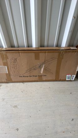 Dog and cat pet ramp