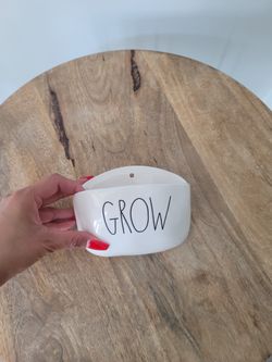 Rae Dunn Small Planter (Grow)