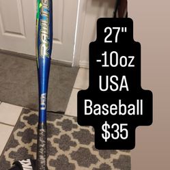 Rawlings USA Baseball Bat 27" -10oz