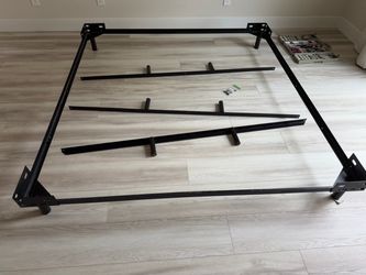 King bed frame rails