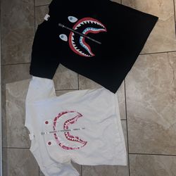 Bape Shark Face Shirts Zip