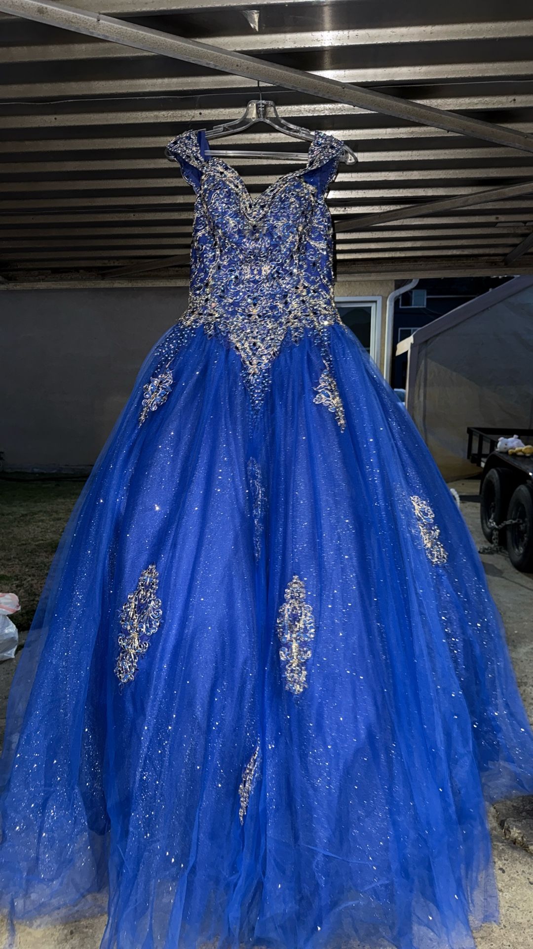 Royal Blue XV Dress