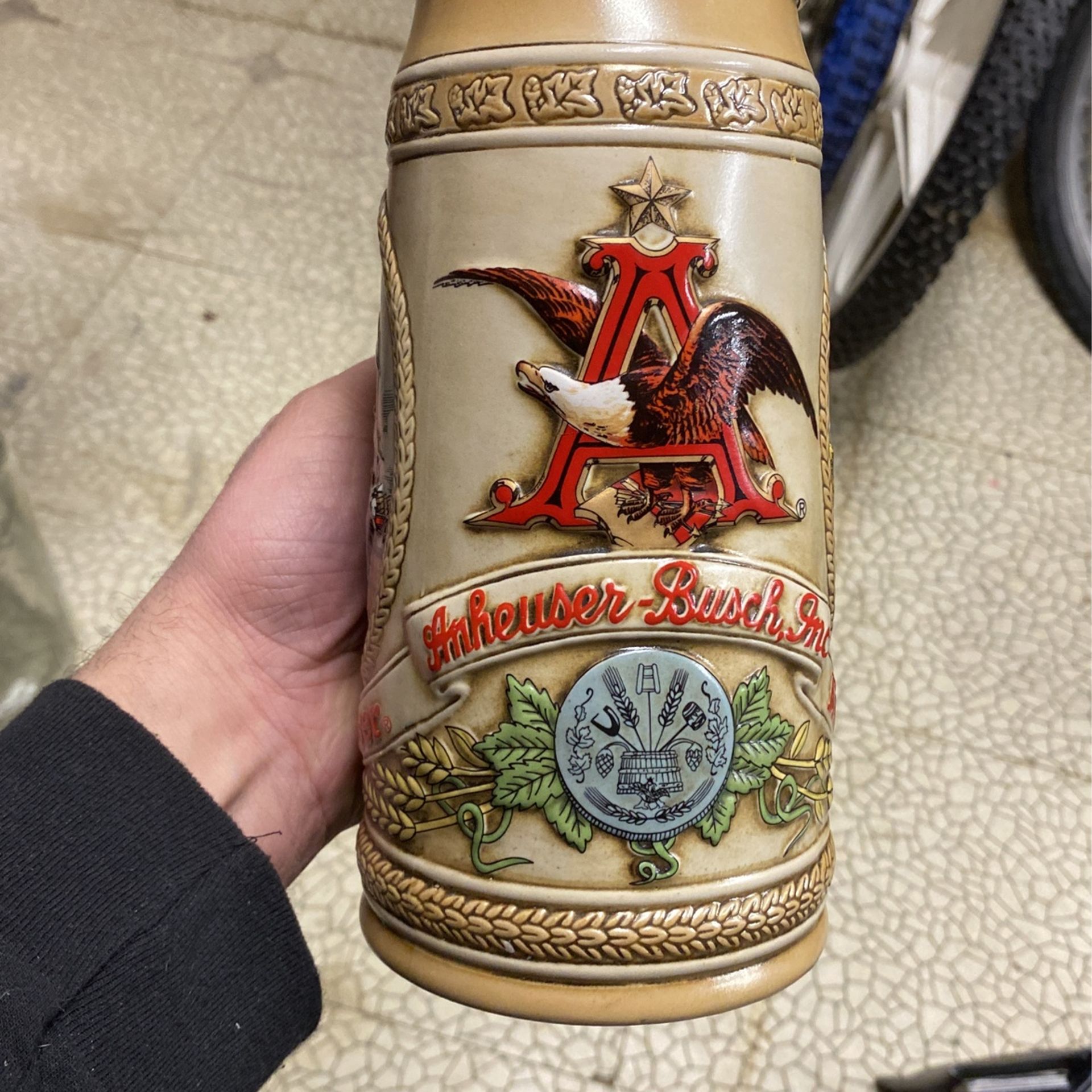 Budweiser Beer Stein