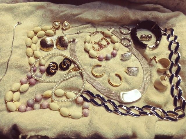 Vintage Napier Stamped Assorted Huge Jewelry Lot - Main Image