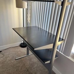 IKEA Adjustable height desk and Office Chair
