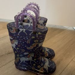 Unicorn Light Up Rain Boots 7/8