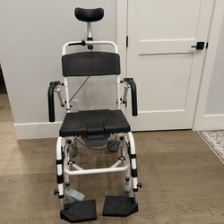 Reclining shower chair