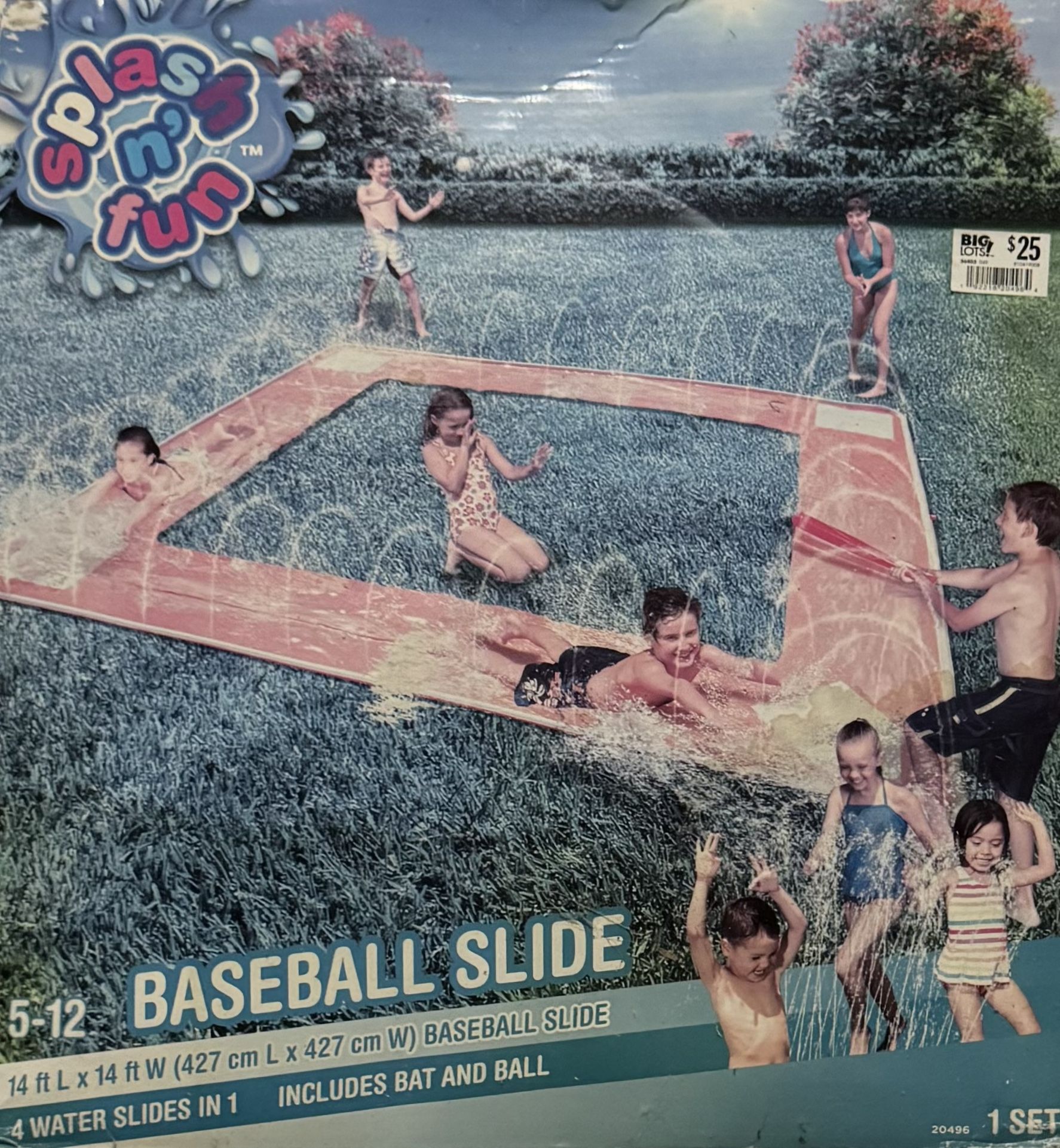 Baseball Water Slide