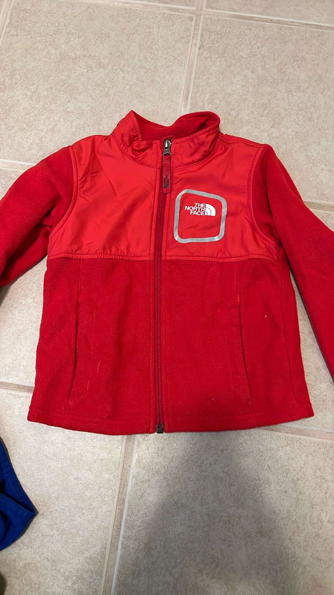 North Face Fleece Zip Size 4T