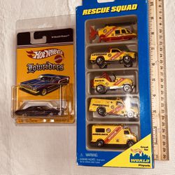 Hot Wheels Rescue Squad And LOWRIDERS BUICK RIVERA