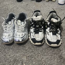 Balenciagas and bottegas 350 for both or lower