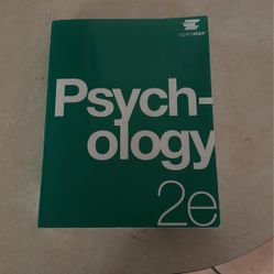 Psychology 2.E Book