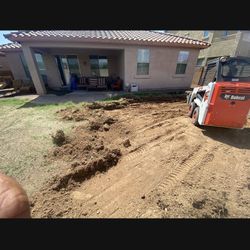 Skid Steer Excavating Dump Trailer 
