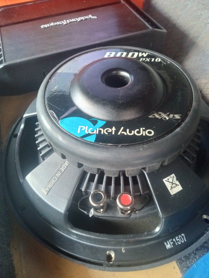 10 Inch Planet Audio Sub $40 