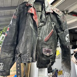 Leather Jacket  S-M