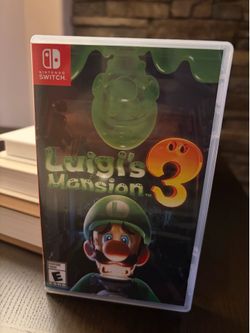 Nintendo switch Luigi Mansion 3