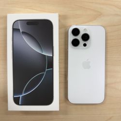 iPhone 16 Pro - 256GB - Open To Any Carrier Or Any Country - Unlocked - No Sim Restrictions