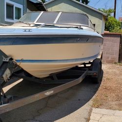 Boat For Sale By Owner: Price: $1,000 OBO

1987 21’ Sea Ray Serrento Bowrider
5.7L inboard  gasoline engine
