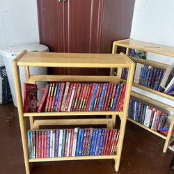 2 Bookshelves $25