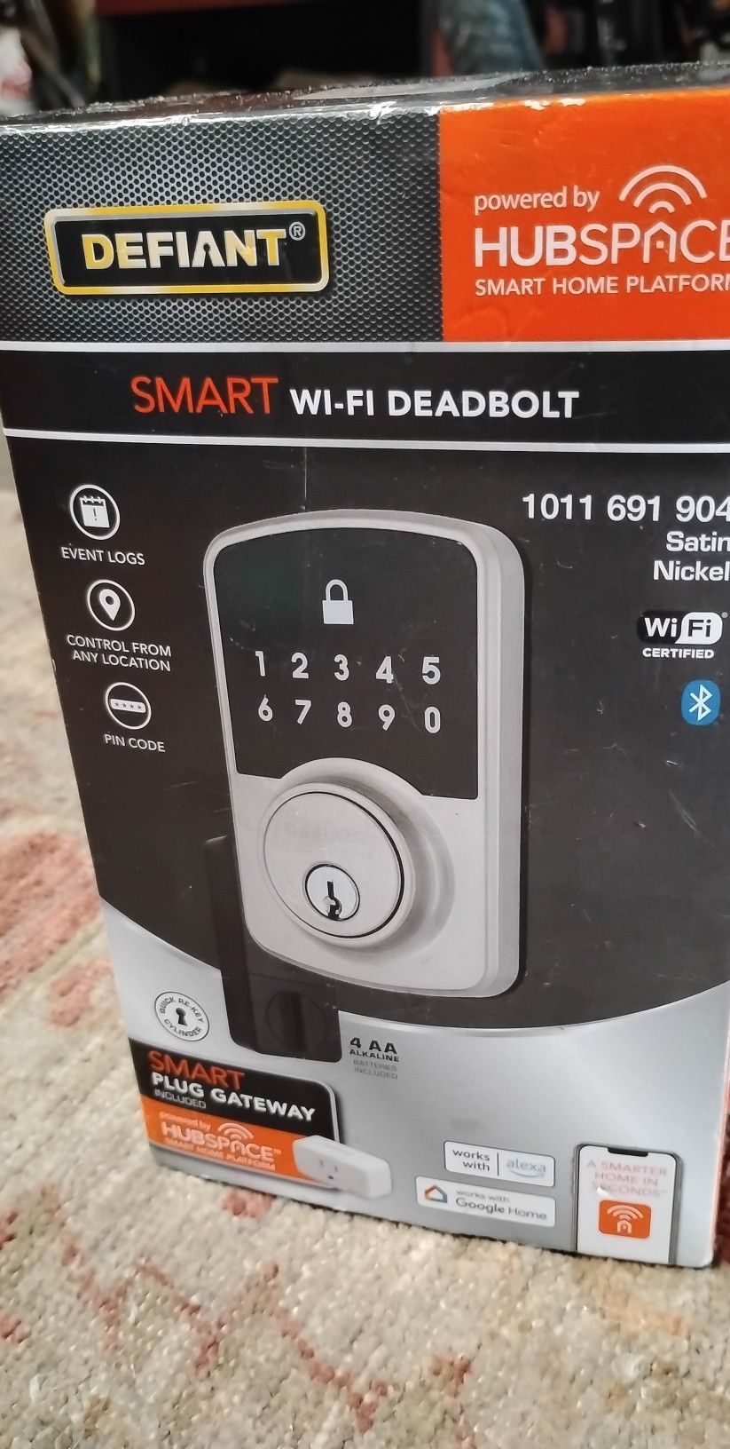 Defiant WiFi Dead Bolt