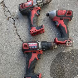 Milwaukee 18 V Drills And Impact 