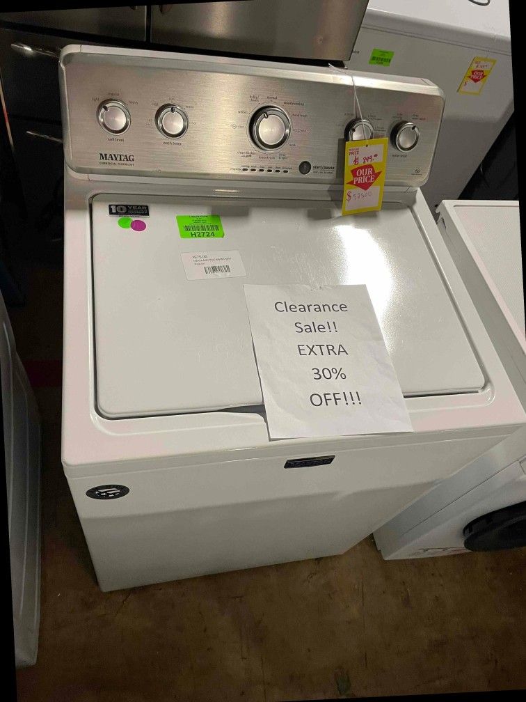 MAYTAG MVWC565FW 4.2-cu ft High-Efficiency Top-Load Washer