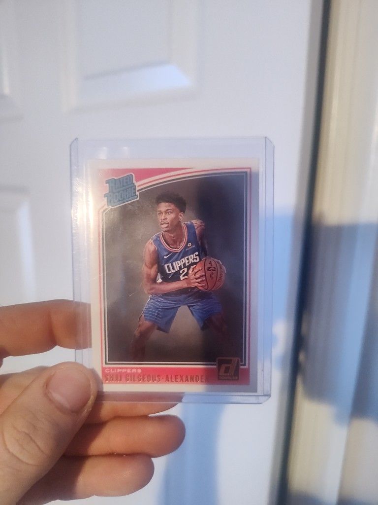 Shai Gilgeous Alexander Rookie Card