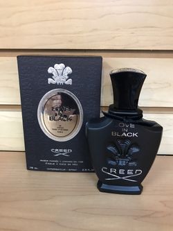 100 % authentic CREED LOVE IN BLACK PERFUME FOR WOMEN. 2.5oz ORIGINAL BRAND NEW IN THE BOX