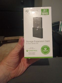 Xbox series x/s 2 terabyte storage expansion card