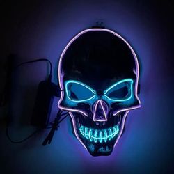 LED Light Halloween Trick or Treat Skull Masks