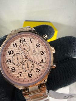 Montres Prestige Rose Gold Watch