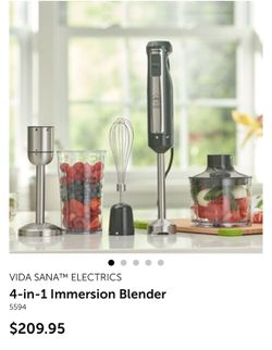 NEW 4in1 Immersion Blender