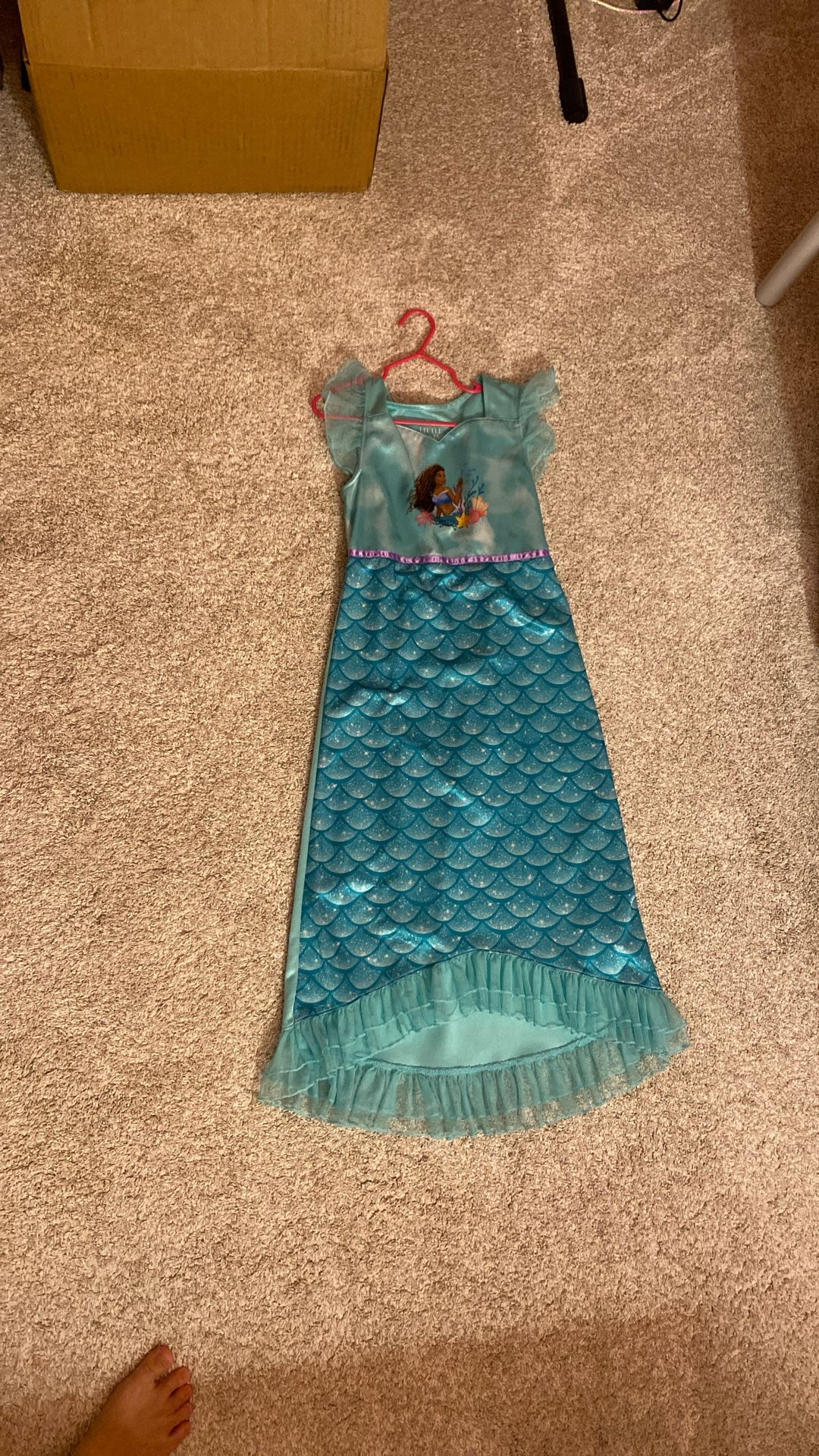 Mermaid Dress Little Girl Size 8