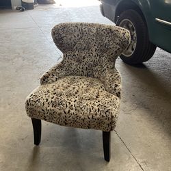Cheetah Print Chair
