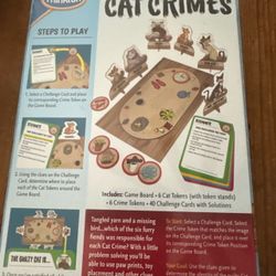 ThinkFun Cat Crimes Logic Game