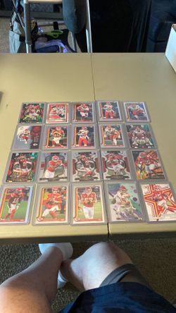Kansas Chiefs Football Card Lot