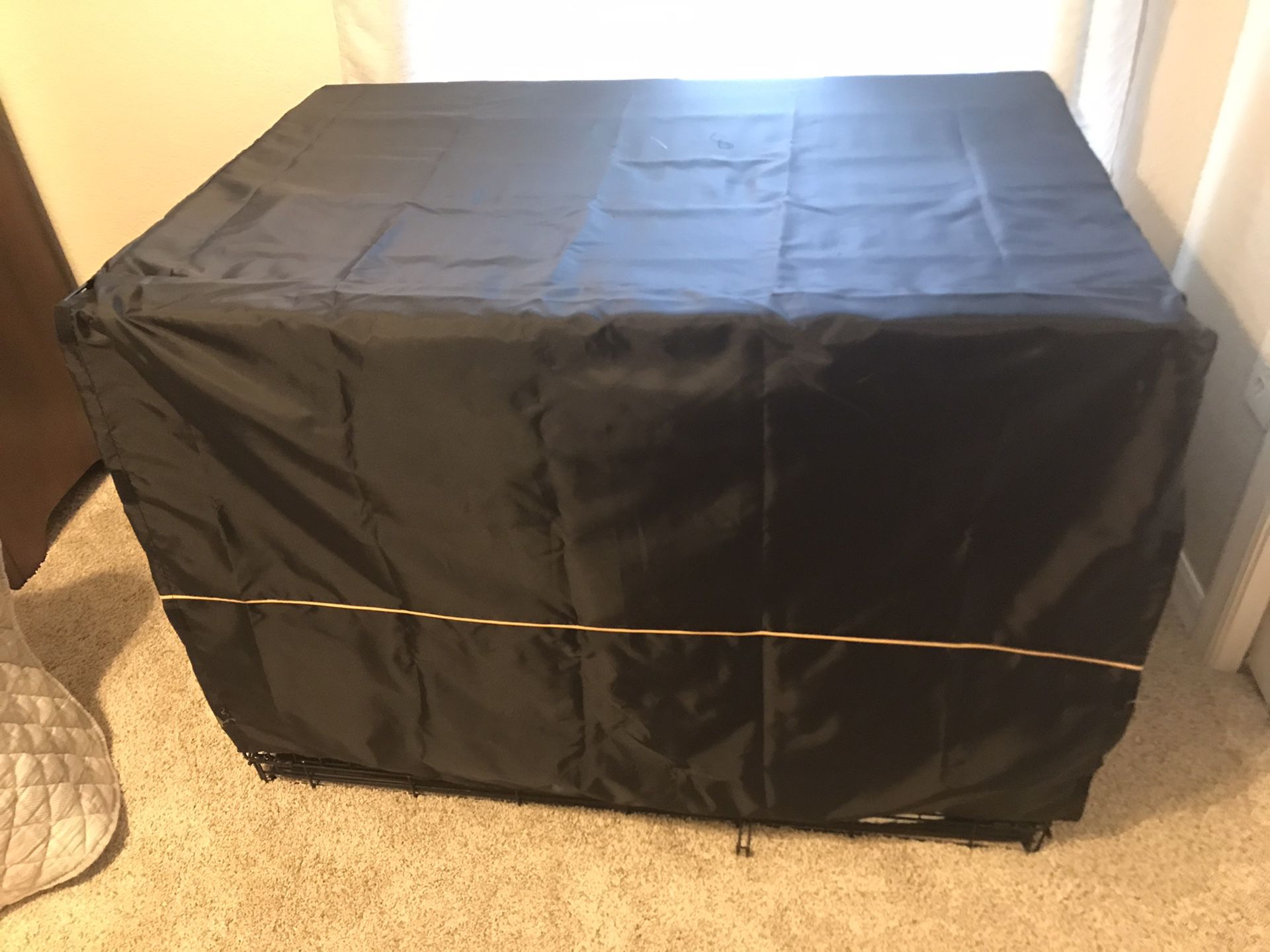 Dog crate cover kennel