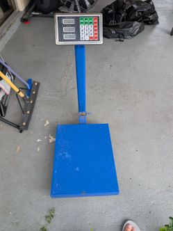 Digital Platform Scale with LCD Display