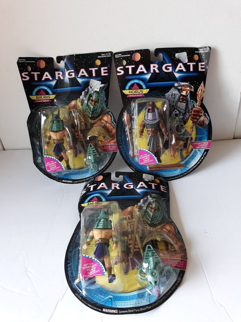 Lot of 3 Action Figures 1994 Stargate