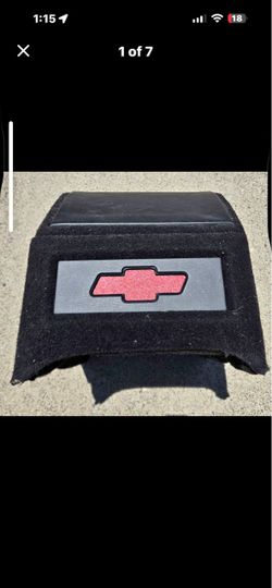 Tahoe/yukon/escalade custom rear center console w/ JL 12w3d4v2 sub and amp