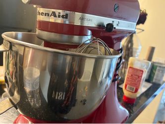 KitchenAid artisan mixer