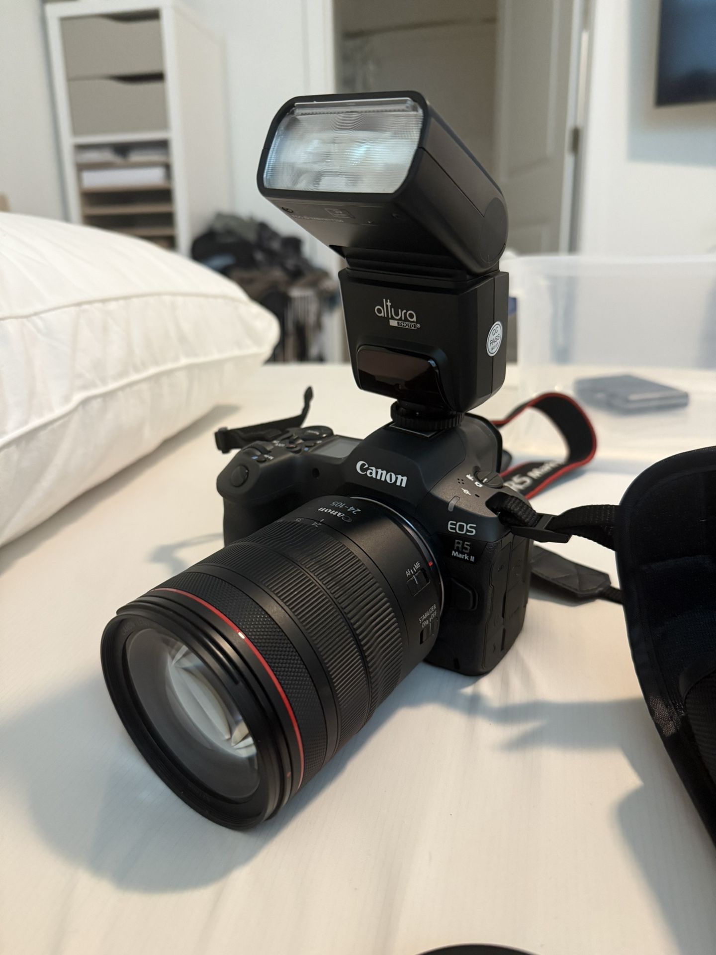 Canon EOS R5 Mark II + RF 24-105mm f/4L Lens | Full Kit + Extras