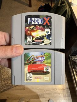 Nintendo 64 F Zero X And Cruis N USA