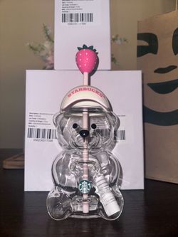 NIB Starbucks Pink Bearista Cup  🍓
